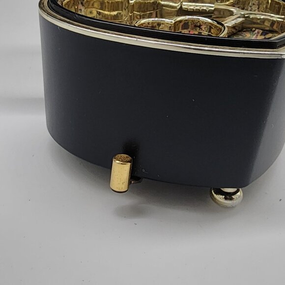 Heart Shaped Cupid Music Box With Arrow Paisley Interior Lady Mate Brand Decor - Picture 4 of 9